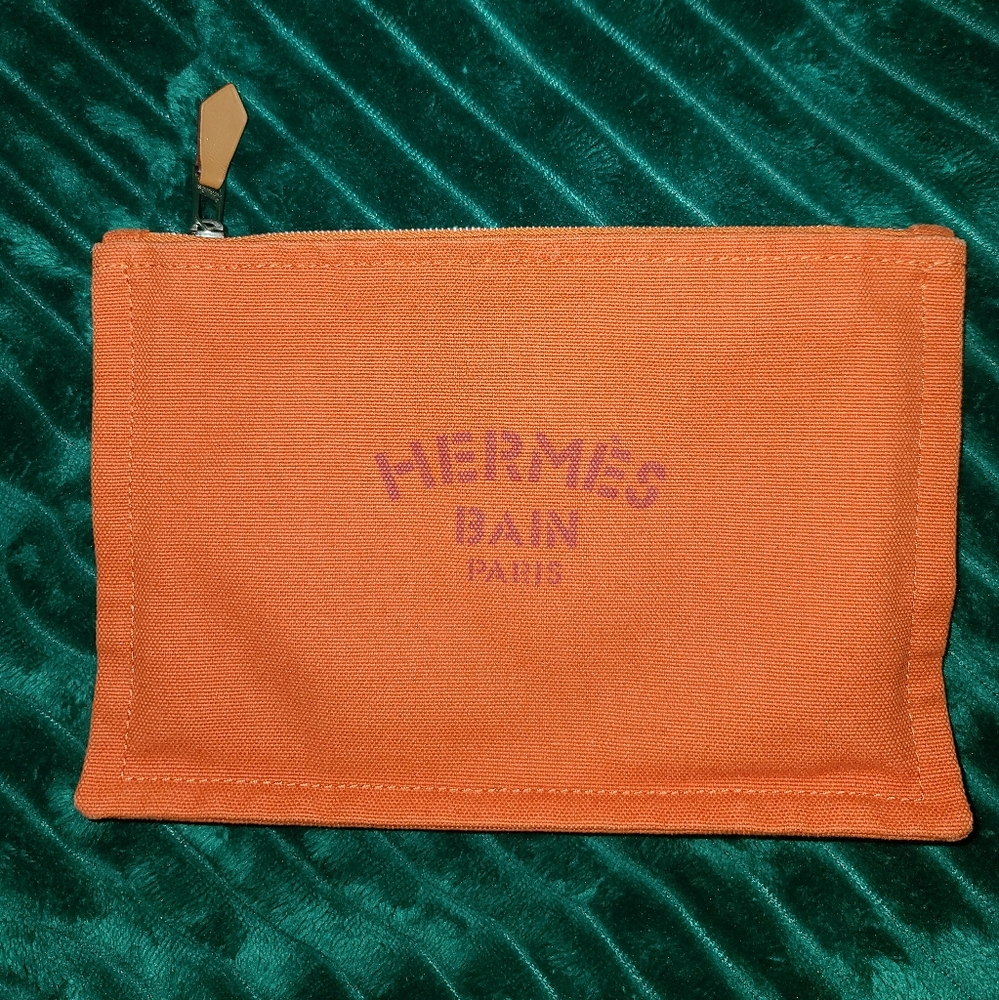 Hermes Toile Flat Yachting Pouch